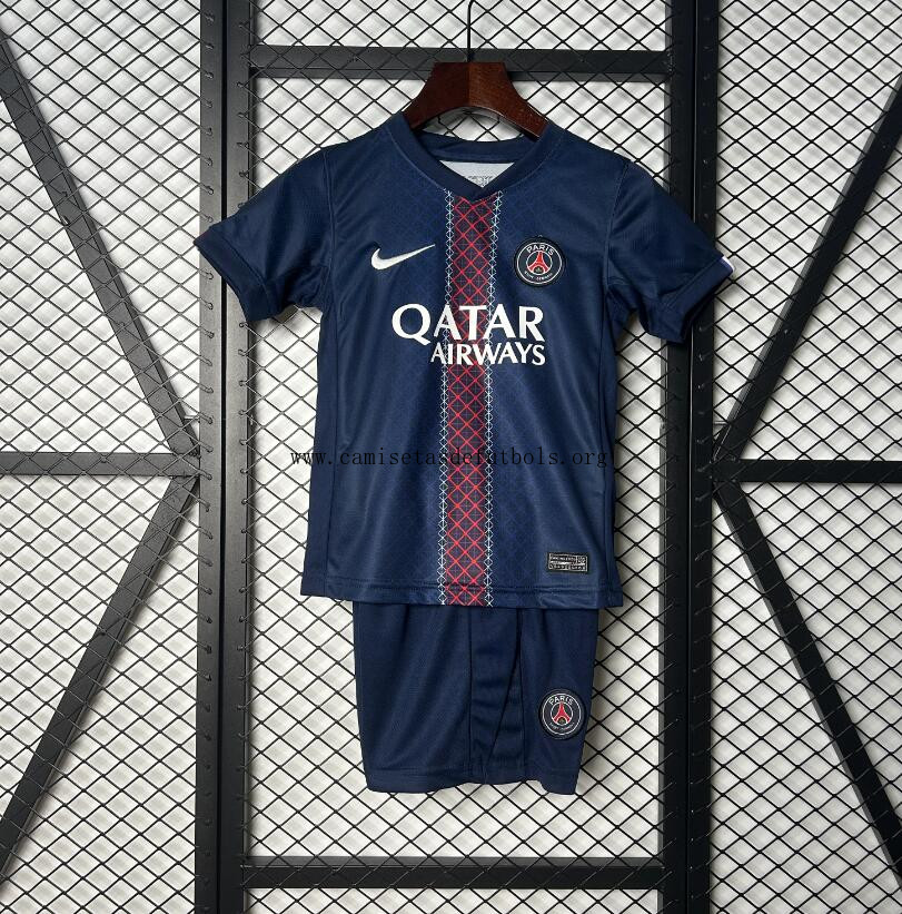 Camiseta París Saint-Germain Primera Equipación 25/26 Niño Chollo espectacular de campeonato