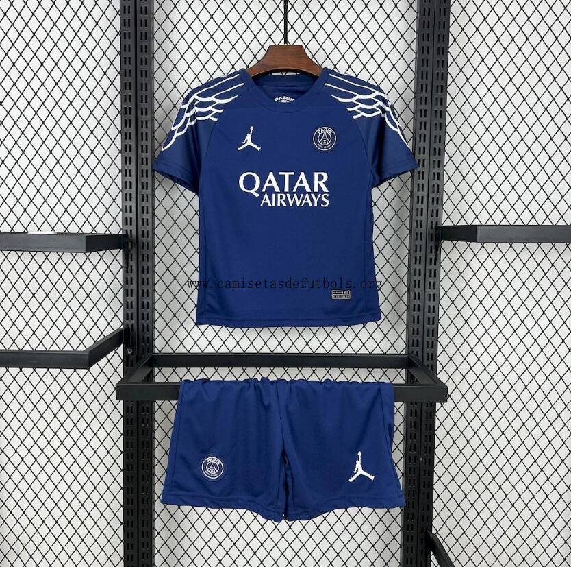 Camiseta París Saint-Germain 4ª Equipación 24/25 Niño Celestial descuentazo, corre a por él con devolución gratis