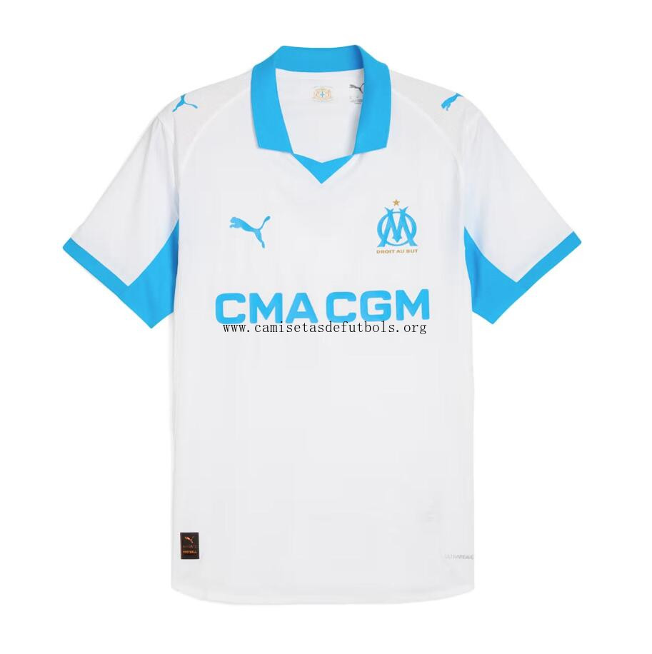 Camiseta Olympique Marsella Primera Equipación 25/26 Pide ahora más barato que nunca
