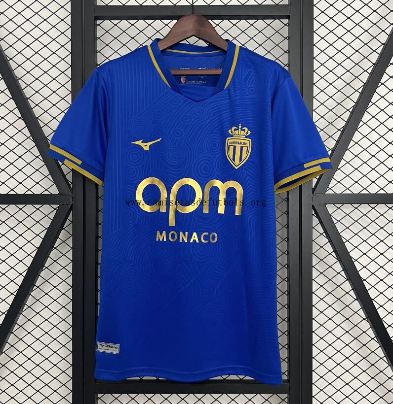 Camiseta A. S. Mónaco 2ª Equipación 25/26 Activa de derribo