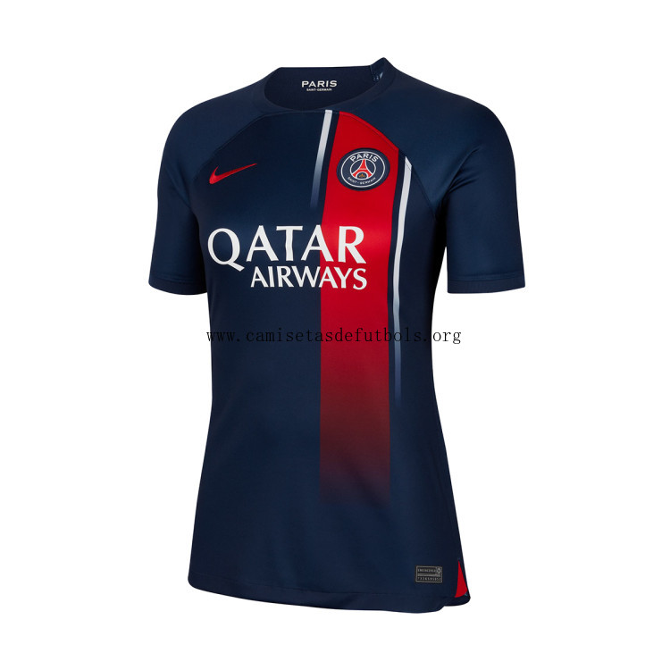 Camiseta París Saint-Germain Primera Equipación 2023-2024 Mujer No lo dejes escapar este chollazo magnífico