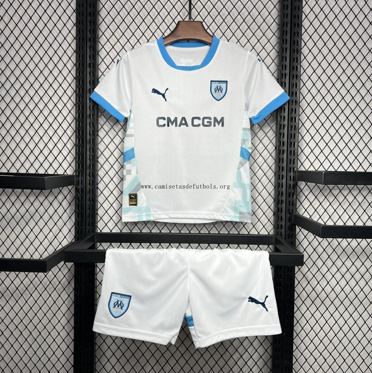 Camiseta Olympique Marsella Primera Equipación 24/25 Niño ¡¡Ni te imaginas económico chollazo de fábrica!