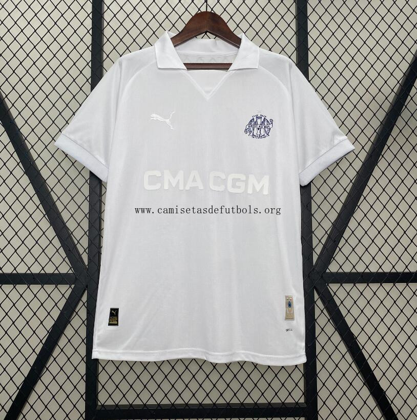 Camiseta Olympique Marsella Blanco 24/25 Preciaso, llévatelo