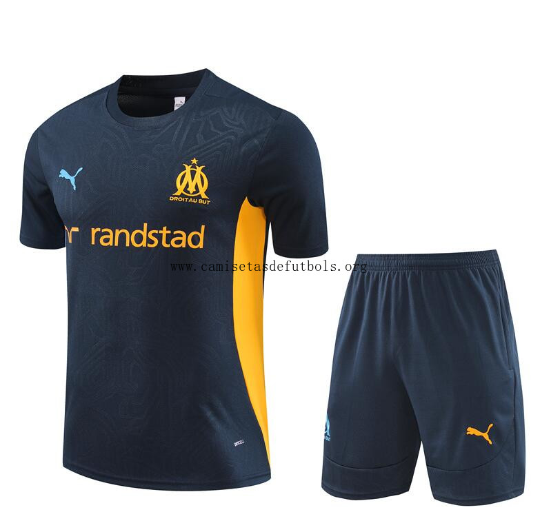 Camiseta Olympique de Marseille (Hombre/Niño) Pre-Match 24/25 + Pantalones Descuento barato