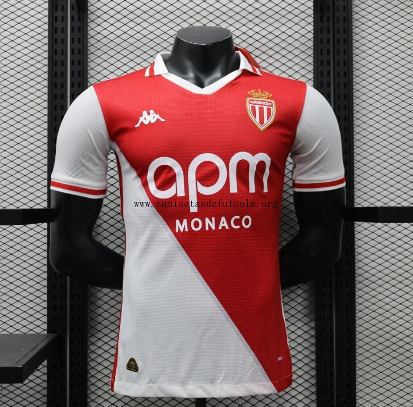 Camiseta A. S. Mónaco Primera Equipación 24/25 Authentic Chollo, paga menos