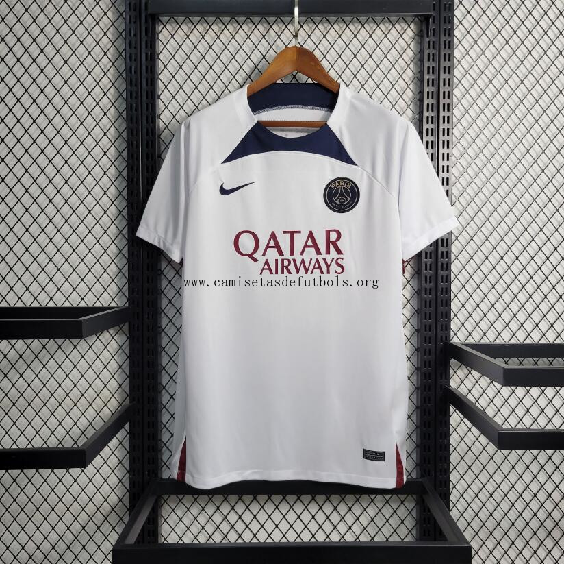 Camiseta Paris St. Germain FC Pre-Match Blanco 23/24 + Pantalones Chollazo, corre a por él