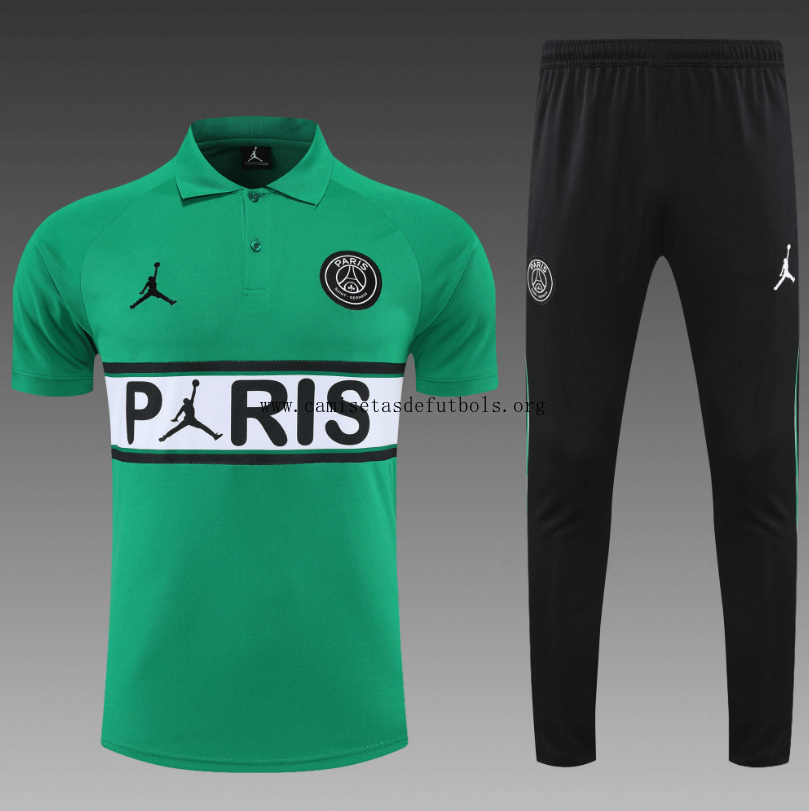 POLO París Saint-Germain KIT Verde Genial preciaso, paga menos solo hoy
