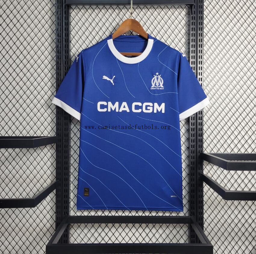 Camiseta Olympique Marsella Segunda Equipación 23/24 Liquidación, atrapa