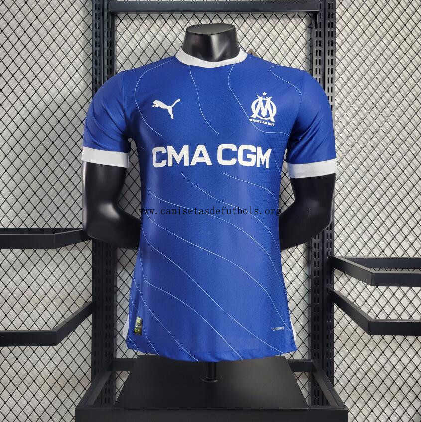 Camiseta Olympique Marsella Segunda Equipación Authentic 23/24 Dispara este saldo prodigioso