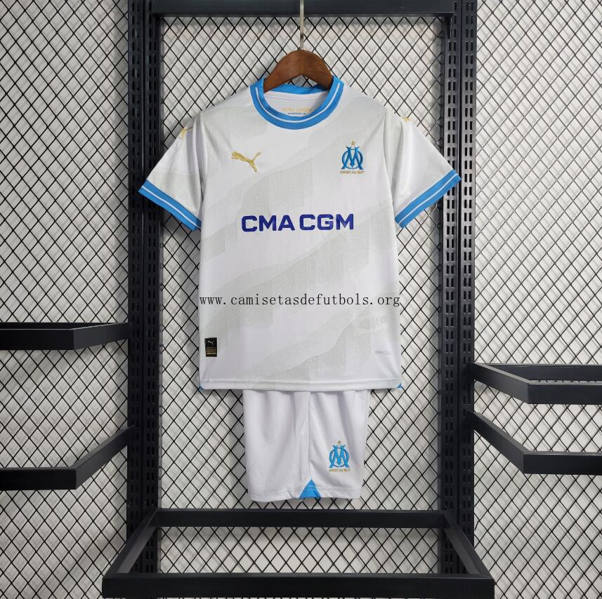 Camiseta Olympique Marsella Primera Equipación 23/24 Niño ¿¡Menudo/a chollo?