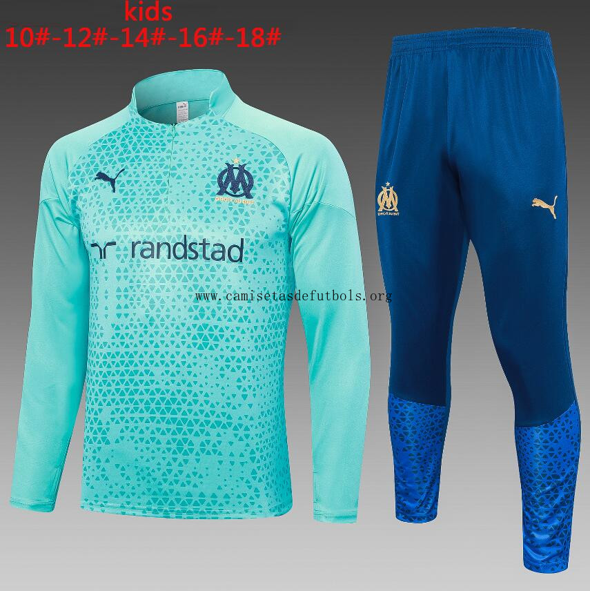 Chandal Entrenamiento Olympique De Marsella 2023/24 Niño + Pantalones Aprovéchala ya este saldazo divino