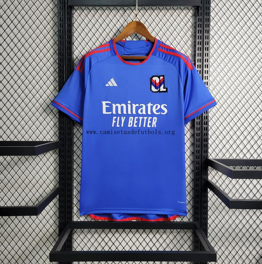 Camiseta Olympique De Lyon Segunda Equipación 23/24 Rebajón ridículo