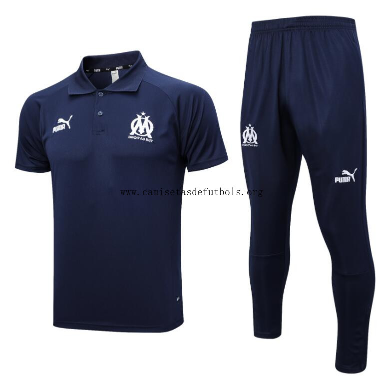 Polo Olympique De Marseille Pre-match 23/24 + Pantalones ¡¡Vaya razonable oferta calidad asegurada!