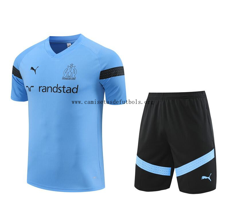 Camiseta Olympique de Marseille FC Training 22/23 + Pantalone ¡¡Qué ahorro, benefíciate!