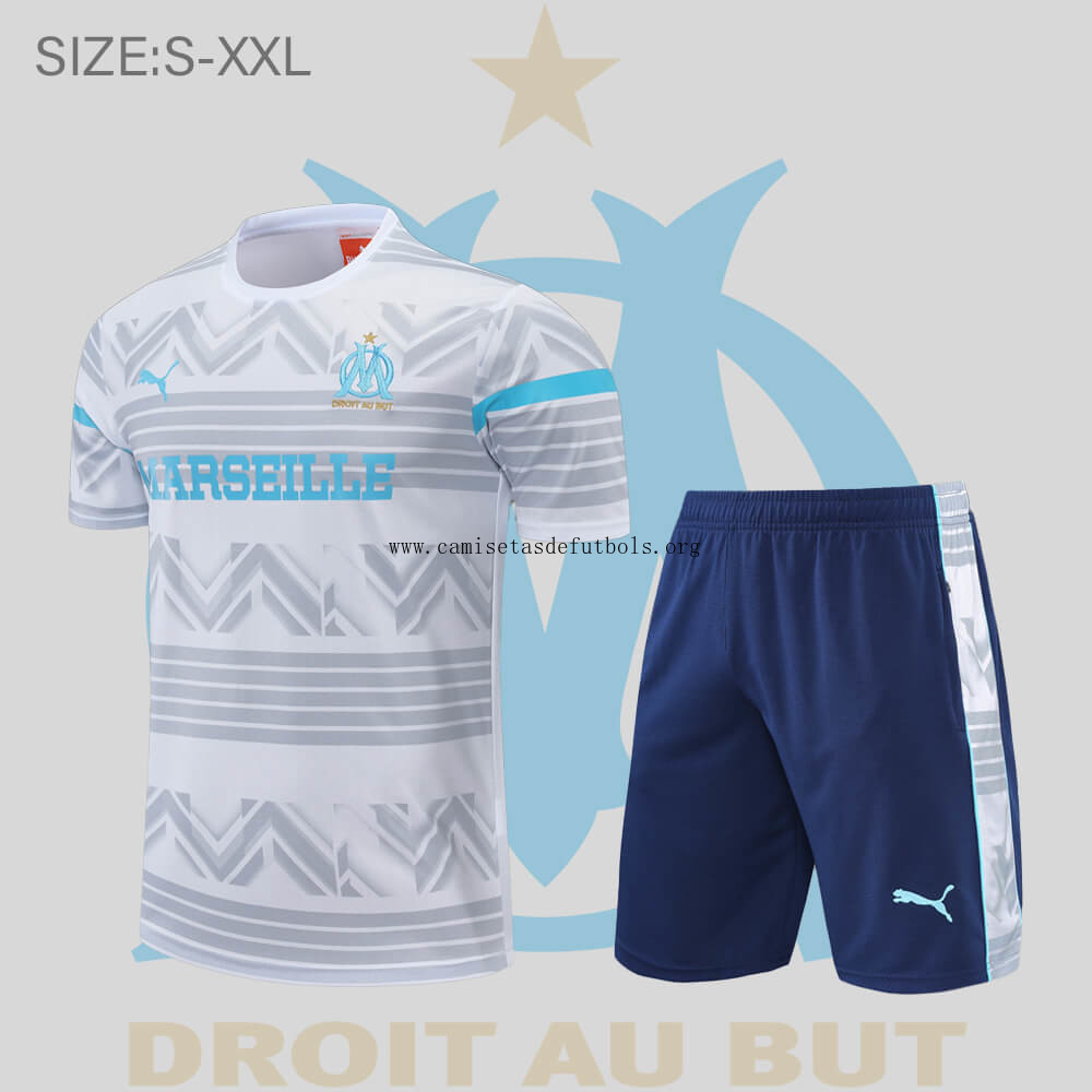 Camiseta FC Olympique De Marseille 2022/2023 TR + Pantalones ¡¡Menudo/a rebaja, aprovéchala ya!