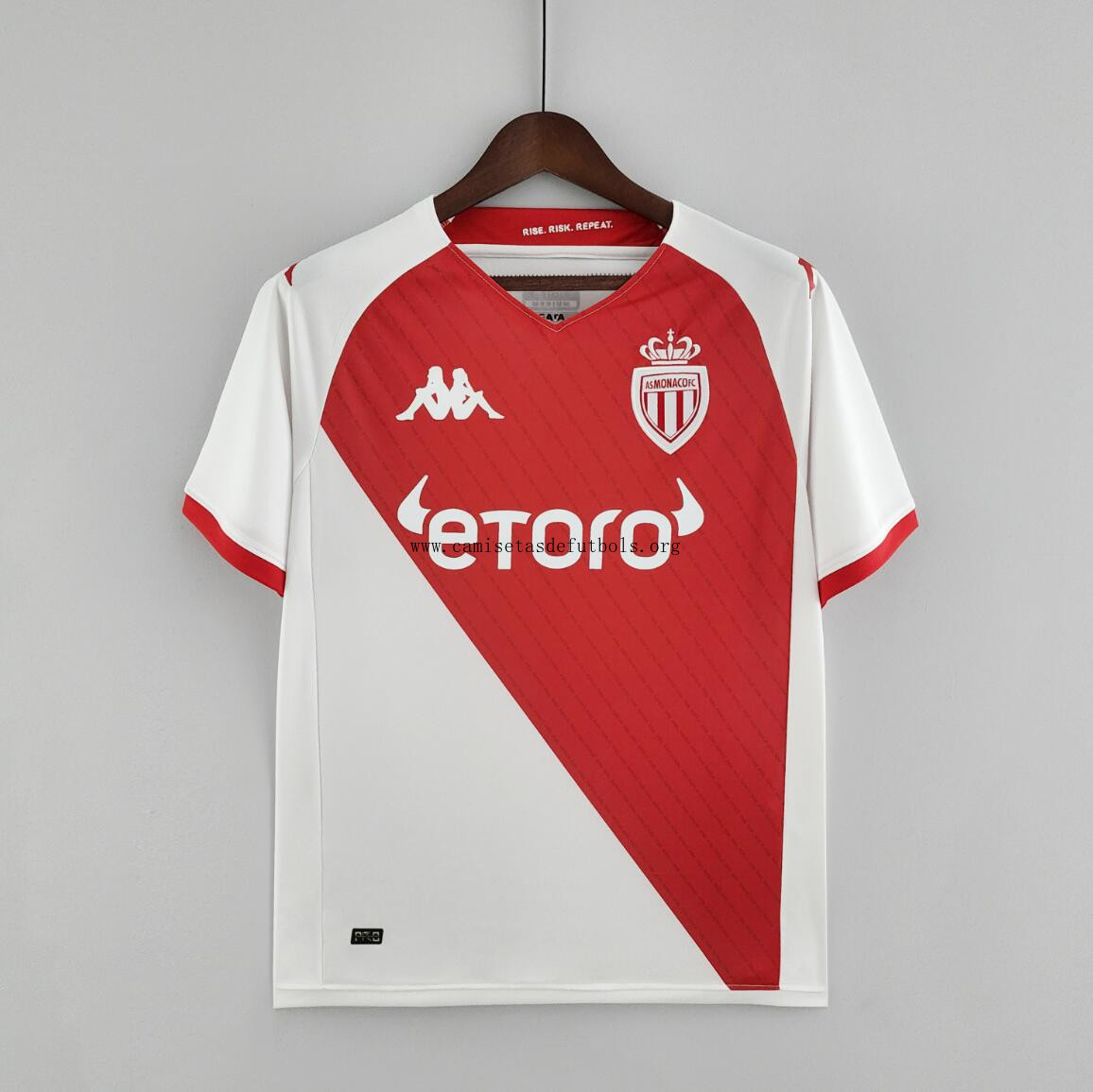 Camiseta A. S. Mónaco Primera Equipación 2022-2023 Bicoca genial de outlet