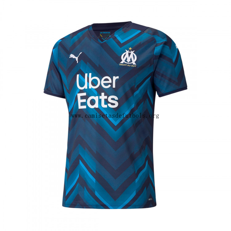 Camiseta Olympique De Marsella Segunda Equipación 2021-2022 Liquidación espectacular de derribo