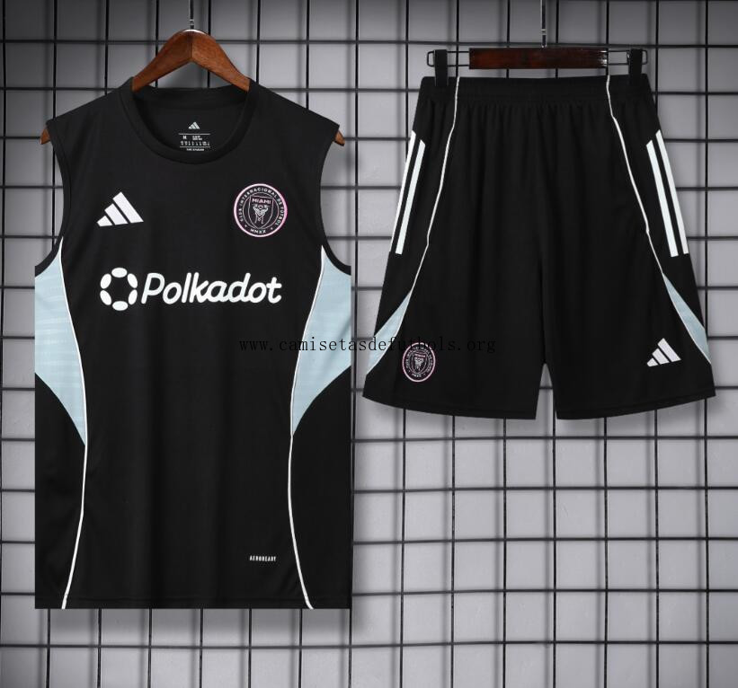 Conjunto Sin Mangas Miami fc Pre-Match 25/26 + Pantalones Cortos ¿¡Qué ganga?