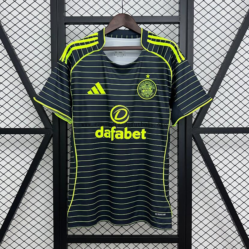 Camiseta Celtic Fc Segunda Equipación 25/26 Gangaza estupendo de la temporada