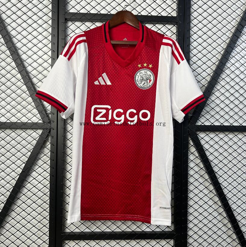 Camiseta A j ax 1ª Equipación 25/26 Cógelo este ofertón fantástico