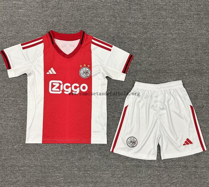 Camiseta A j ax 1ª Equipación 25/26 Niño Cógelo en todo el mercado