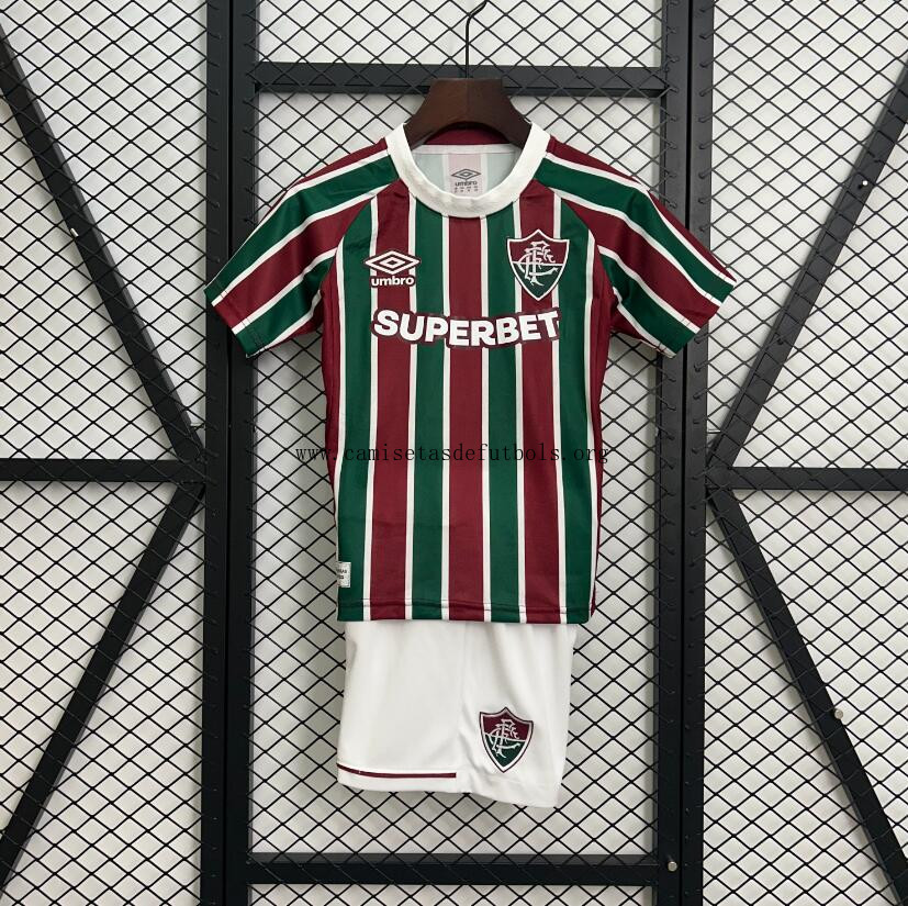 Camiseta Fluminense 1ª Equipación 25/26 Niño Increíble precio, atrapa hasta fin de existencias