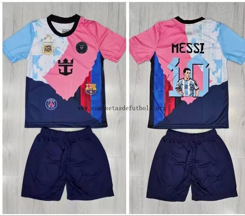 Camiseta Messi VERSIÓN DE EQUIPO COMBINADO 2025 Niño ¿¡Cómo liquidación?