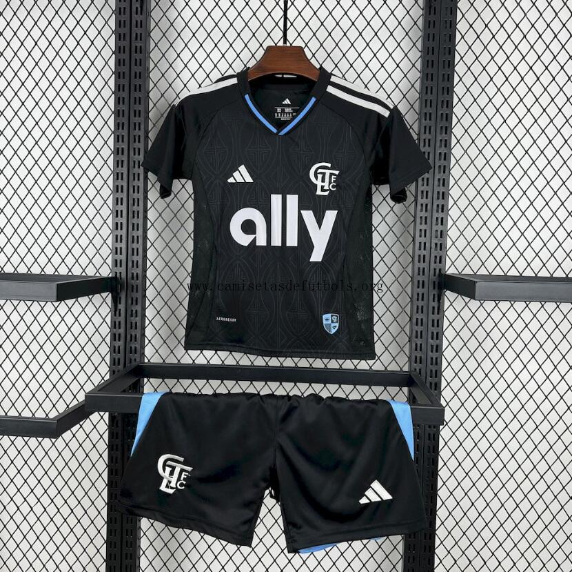 Camiseta Charlotte FC 2ª Equipación 25/26 Niño ¡¡Vaya extraordinario saldazo de fábrica!