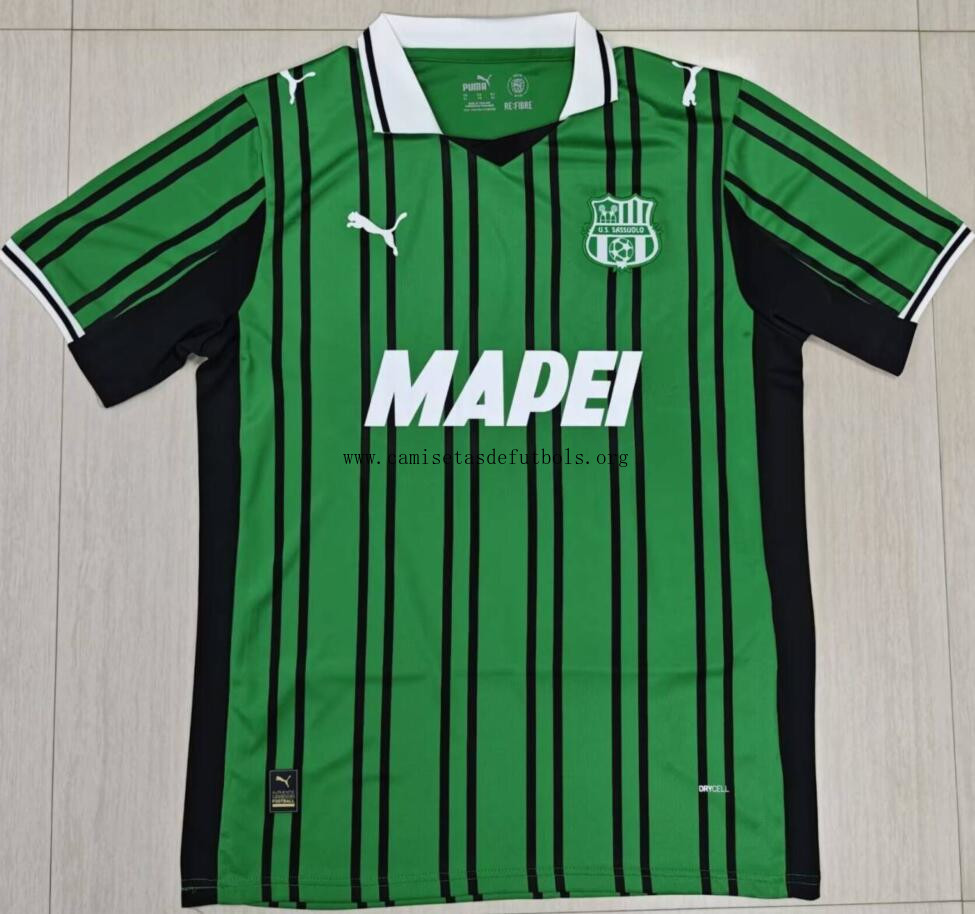 Camiseta Fc Sassuolo FC Primera Equipación 25/26 Ganga prodigioso