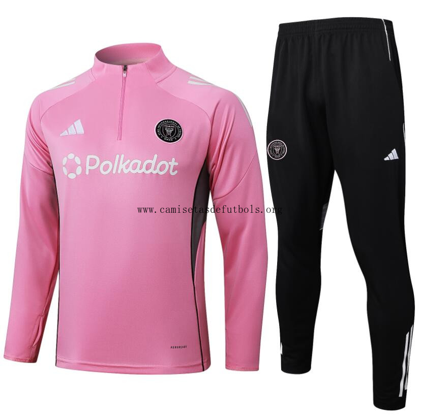 Chandal Miami fc (Hombre/Niño) 25/26 Rosa + Pantalones ¡¡Vaya milagroso bicoca de la temporada!
