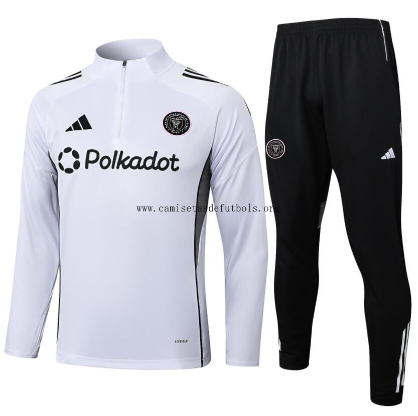 Chandal Miami fc (Hombre/Niño) 25/26 Blanco + Pantalones No lo dejes escapar de campeonato