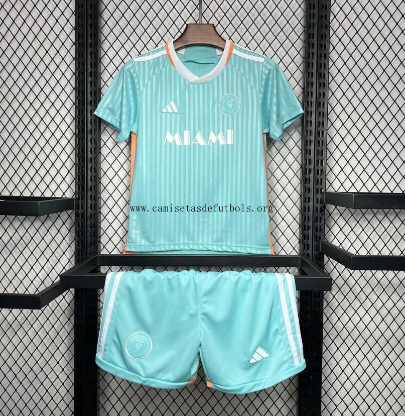 Camiseta Miami FC Tercera Equipación 24/25 Niño Descuento celestial de la temporada