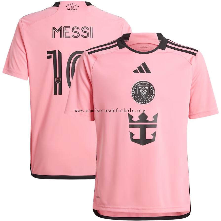 Camiseta Miami FC MESSI #10 Primera Equipación 24/25 Niño Ahorro ridículo de colección