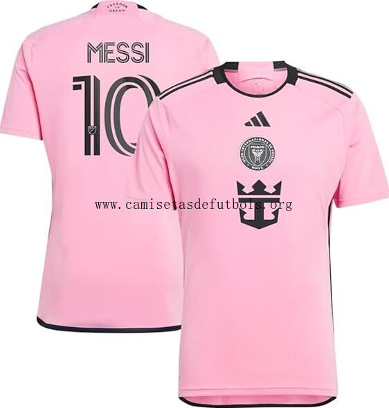 Camiseta Inter Miami FC MESSI #10 Primera Equipación 24/25 Descuentazo bestia