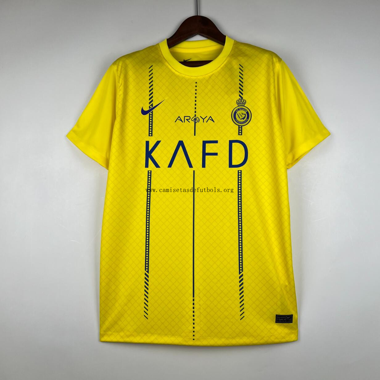 Camiseta Al-Nassr FC Primera Equipación 23/24 Cógelo hasta fin de existencias