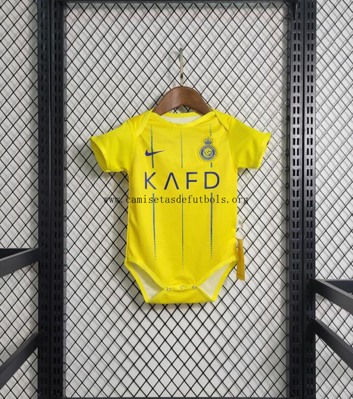 Miniconjunto Baby Primera Equipación AL-NASSR FC 23/24 Saldazo sensacional de campeonato