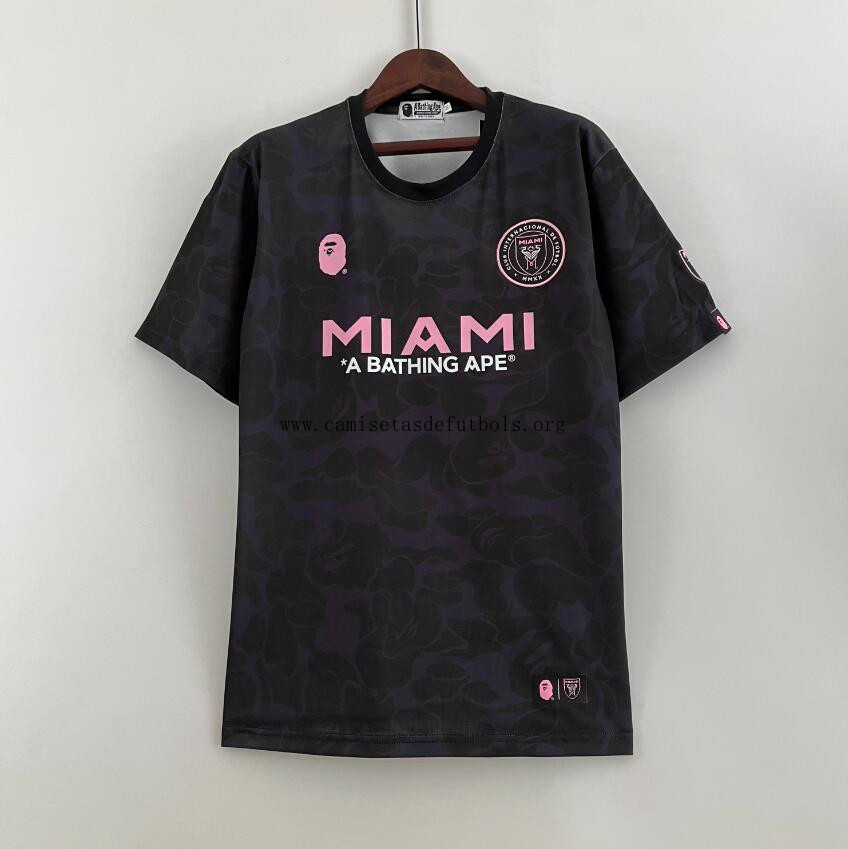 Camiseta Miami FC Edición conjunta negro 23/24 Ahorro simbólico calidad asegurada