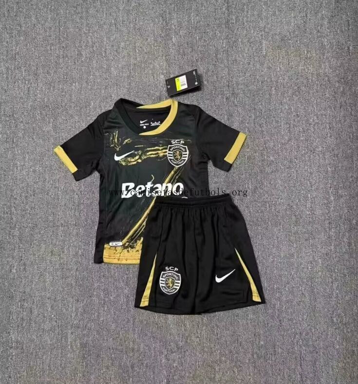 Camiseta Sporting Lisboa 24/25 Niño Saldazo rebajado antes de que se acabe