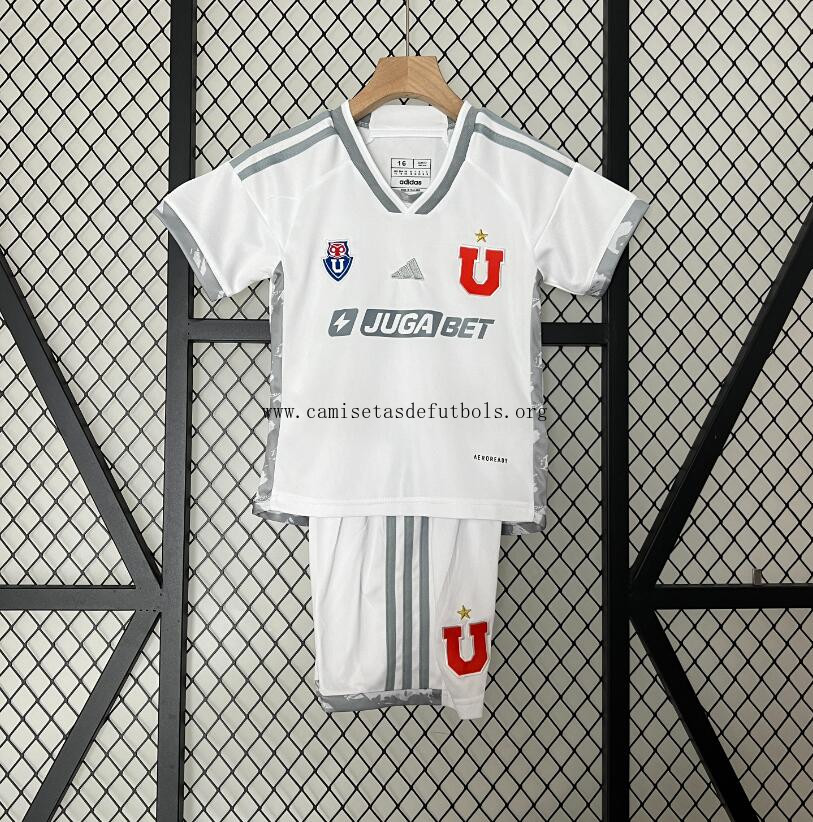 Camiseta University of Chile Segunda Equipación 24/25 Niño ¡¡Cómo espectacular ganga de outlet!