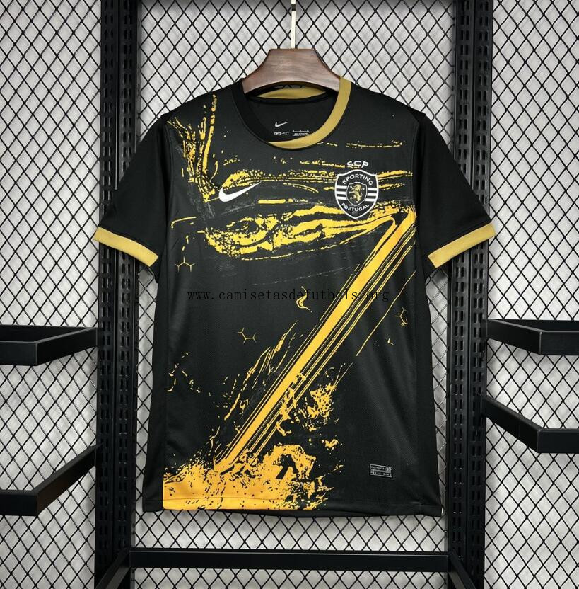 Camiseta Sporting Lisboa 24/25 Atrapa este oferta tirado