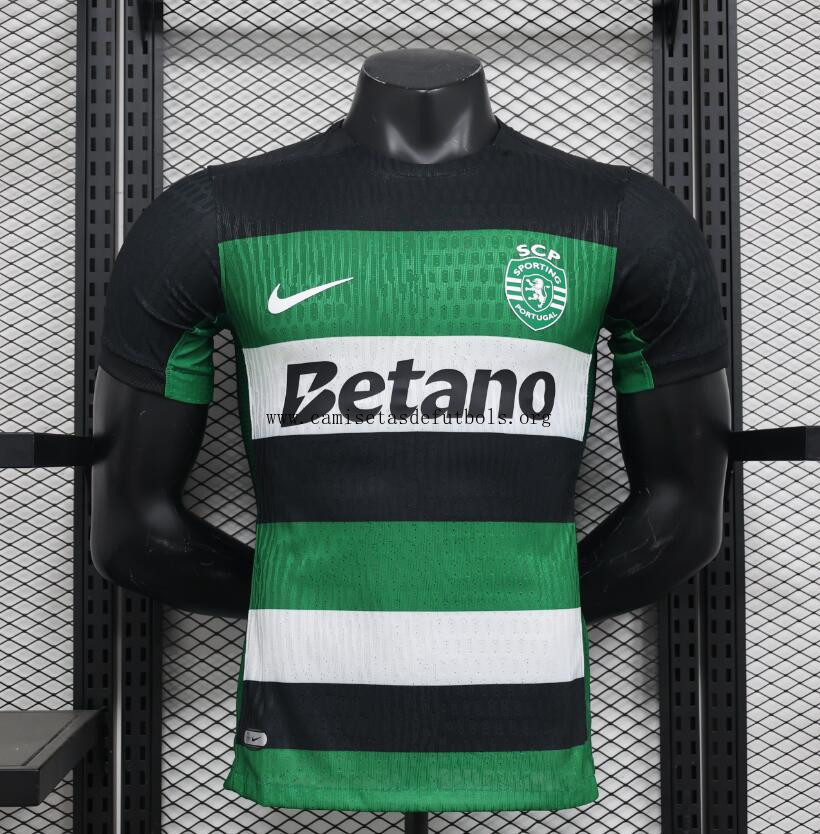 Camiseta Sporting Lisboa 1ª Equipación 24/25 Authentic ¡¡Qué saldazo, hazte con él!