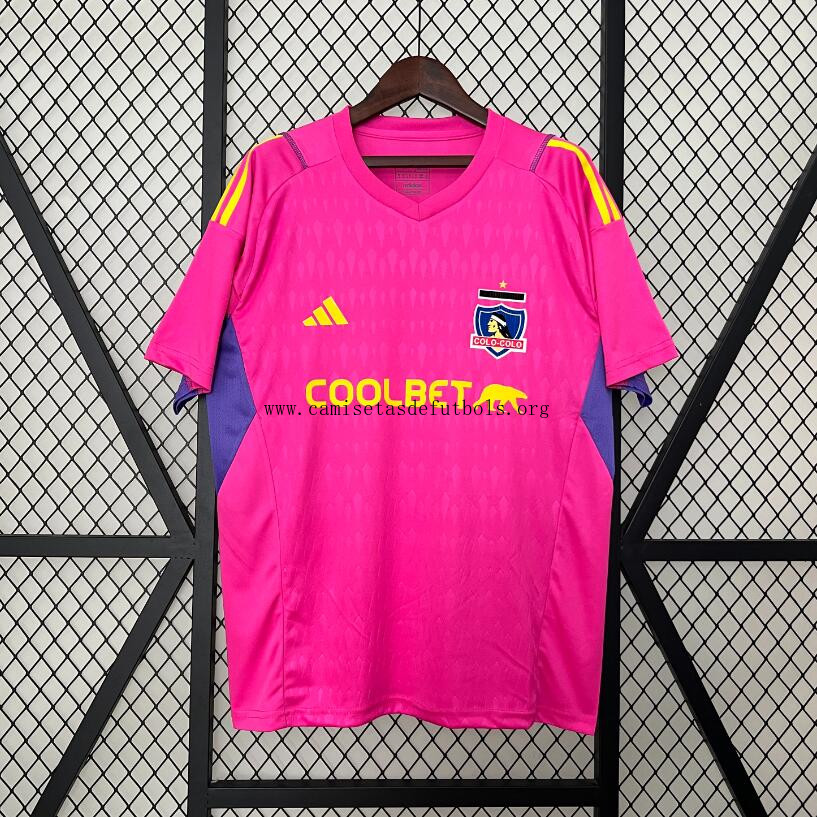 Camiseta portero Colo Colo Rosa 24/25 Chollazo, aprovéchalo