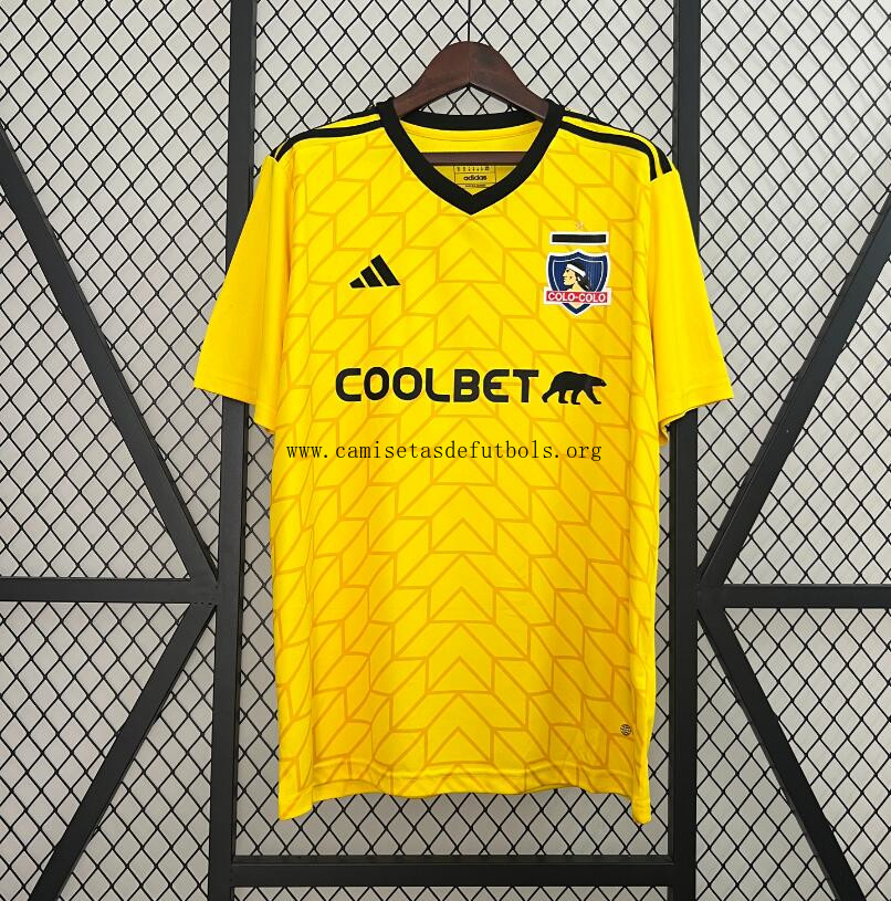 Camiseta Portero Colo-Colo Amarillo 24/25 Divino precio, no lo dejes escapar solo hoy