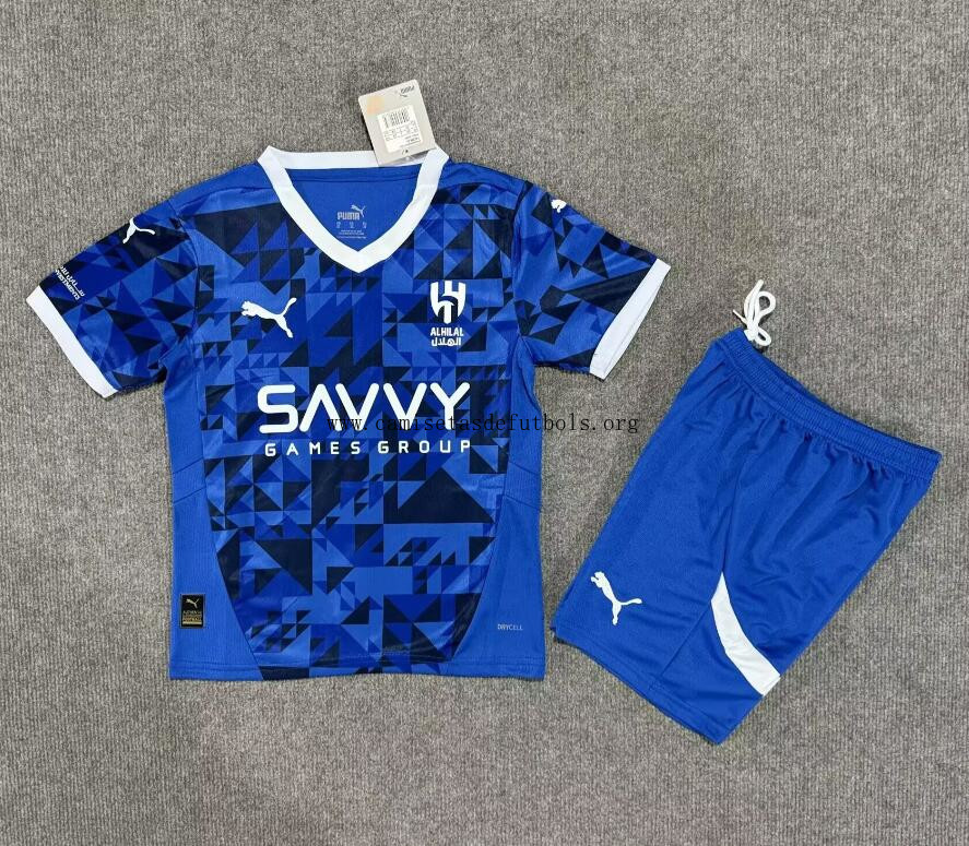 Camiseta Al Hilal SFC Primera Equipación 24/25 Niño Aprovéchalo con devolución gratis