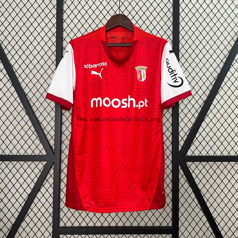 Camiseta Braga FC 1ª Equipación 24/25 Gasta menos sin competencia