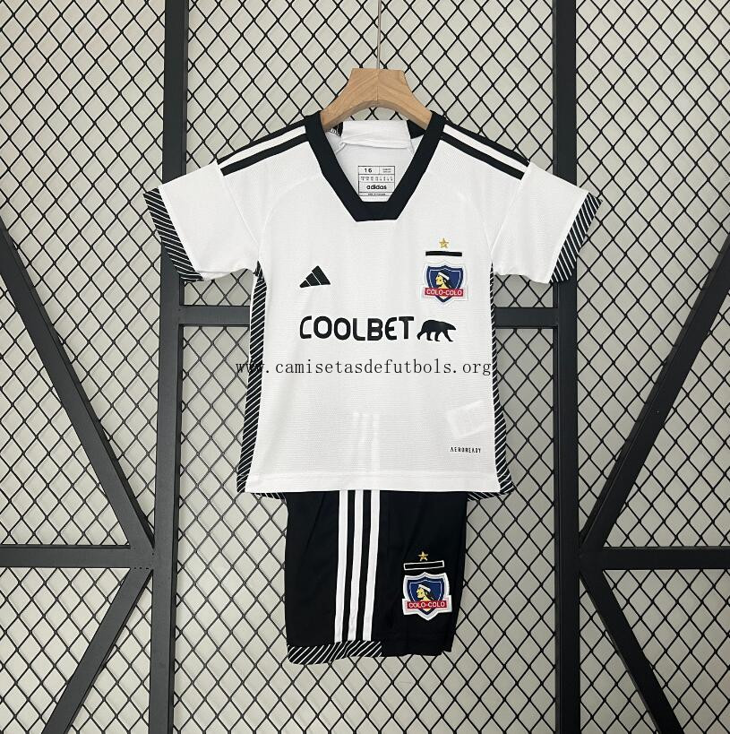 Camiseta Colo Colo Primera Equipación 24/25 Niño Aprovéchala ya en todo el mercado