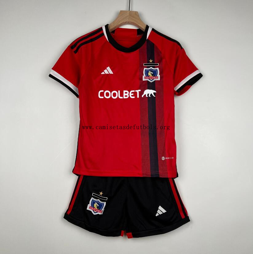 Camiseta Colo Colo Segunda Equipación 23/24 Niño Dispara de derribo