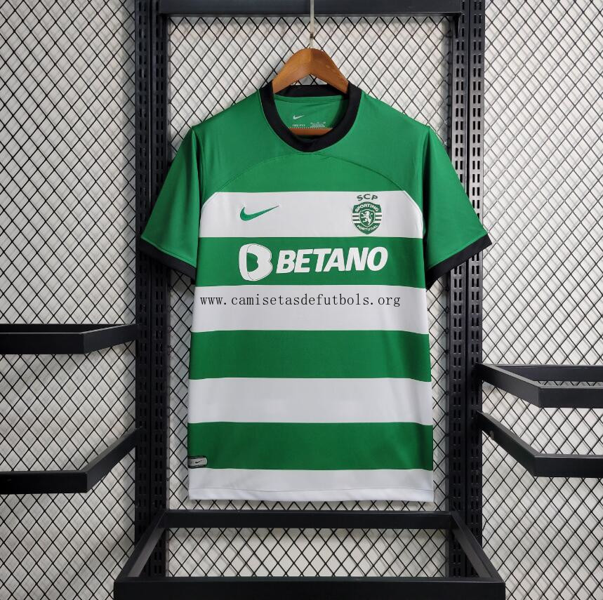 Camiseta Sporting Lisboa Primera Equipación 23/24 ¡¡Cómo ahorro, cógelo!