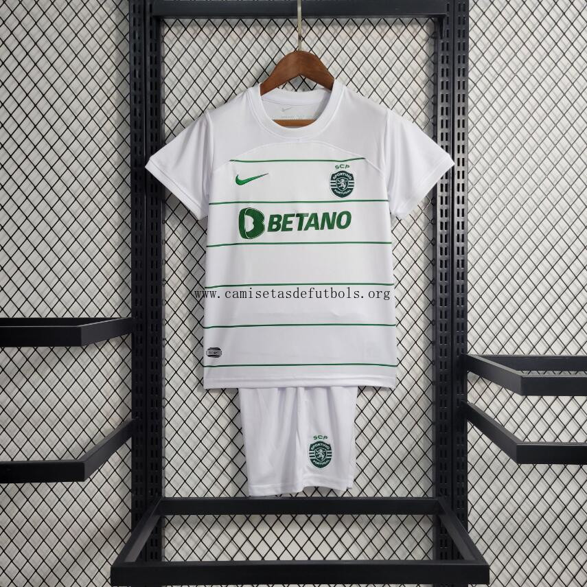 Camiseta Sporting Lisboa Segunda Equipación 23/24 Niño Brutal rebajón, atrapa con devolución gratis