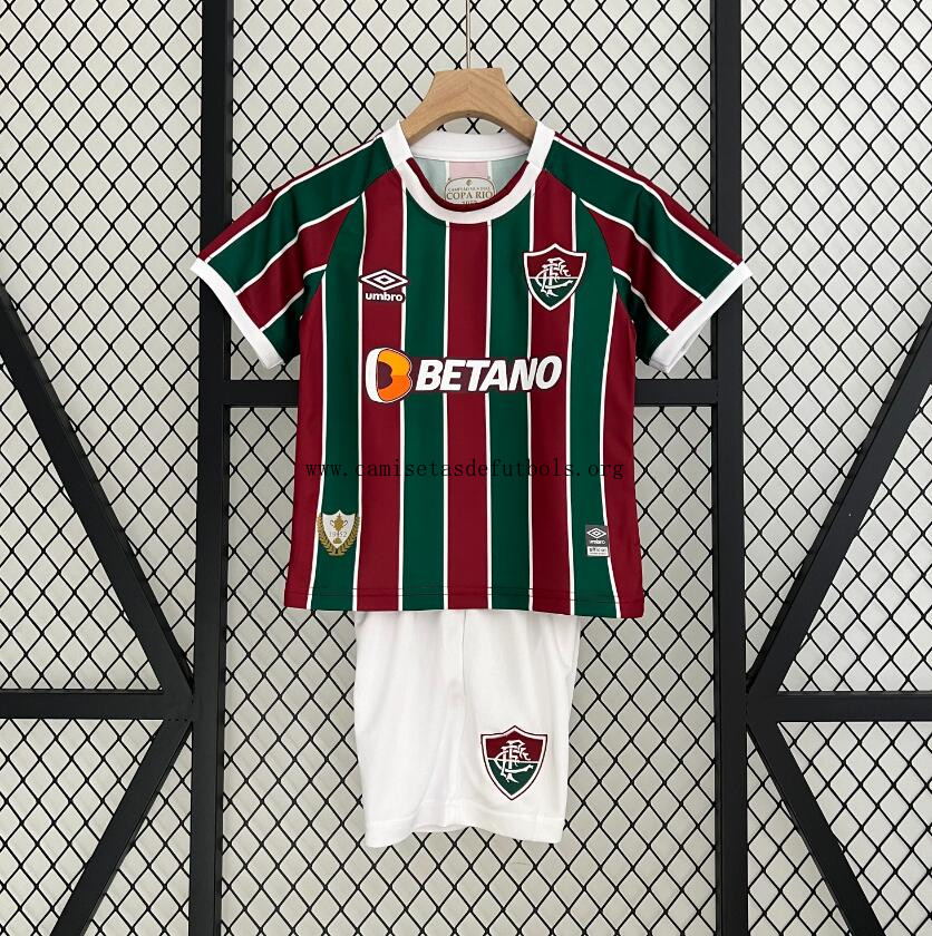 Camiseta Fluminense Primera Equipación 23/24 Niño ¡¡Ni te imaginas descuentazo, hazte con él!